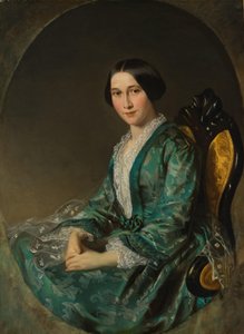 Jeanette Bloemen (1829-1915), moglie del mediatore di Amsterdam Hendrik Luden (1822-1895) da Jozef Israëls