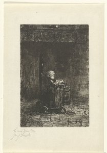 Bambino nella seggiolina
