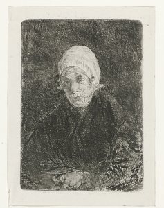 Vecchia donna di Katwijk