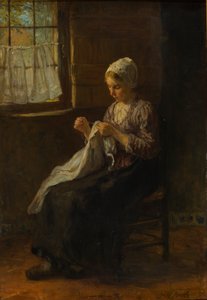 La giovane sarta da Jozef Israëls