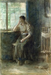 Donna alla finestra da Jozef Israëls