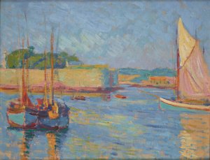 Porto a Concarneau da Jozef Pankiewicz