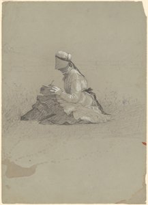 Giovane Donna che Scrive