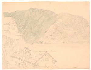 Lago a Gmunden da Jørgen V. Sonne