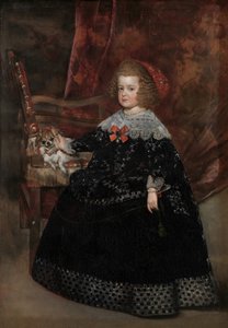 Maria Teresa 1638-1683, Infanta di Spagna, ca. 1645 da Juan Battista Martinez del Mazo