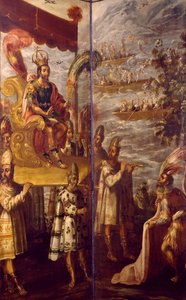 Montezuma, dettaglio dall