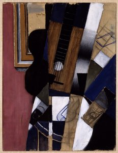 Chitarra e pipa da Juan Gris