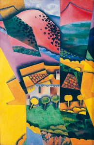 Paesaggio a Ceret da Juan Gris