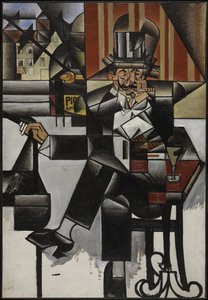 Uomo in un caffè, 1912 da Juan Gris
