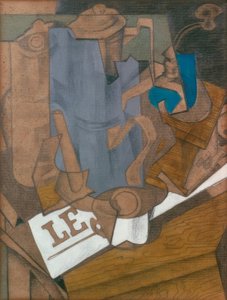Natura morta con caffettiera da Juan Gris