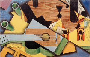 Natura morta con chitarra