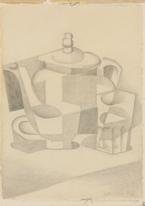 Natura morta con teiera da Juan Gris