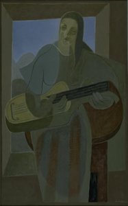 La suonatrice di chitarra da Juan Gris