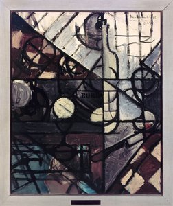 La bottiglia di Bordeaux da Juan Gris