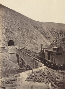 Ponte e tunnel sul Jalon, Madrid a Saragozza da Juan Laurent