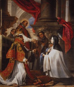 La comunione di Santa Teresa