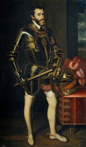 Ritratto di Carlo V di Spagna 1500-1558, 1605 da Juan Pantoja de la Cruz