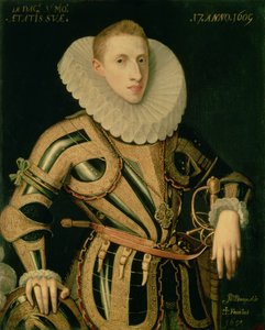 Ritratto di Diego de Villamayor da Juan Pantoja de la Cruz