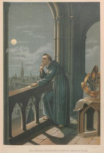 Roger Bacon. Da: La scienza e i suoi uomini, 1879 da Juan Planella y Rodríguez