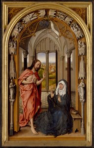 Cristo appare a sua madre da Juan de Flandes