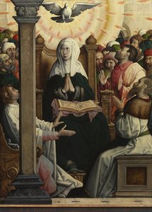 Pentecoste da Juan de Flandes