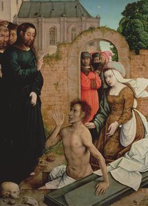 La Resurrezione di Lazzaro da Juan de Flandes