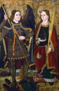San Michele e Engracia, c1489-c1513 da Juan de la Abadia the Younger