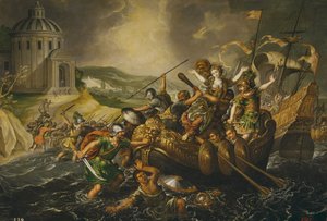 Il ratto di Elena, metà del XVII secolo