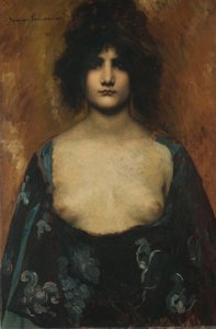 Ragazza orientale, ca 1890-1895 da Juana Romani