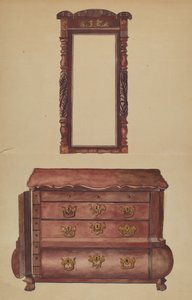 Cassetti e Specchio