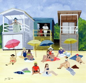 Capanni sulla spiaggia, 1991 da Judy Joel