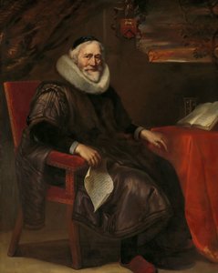 Cornelis Nuyts (1574-1661), mercante di Amsterdam da Jürgen Ovens
