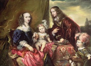 Ritratto di una famiglia (detto essere quello del colonnello John Hutchinson, 1659)