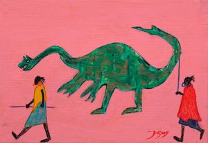 Passeggiata tra i dinosauri primitivi