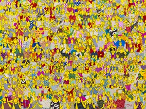 Una festa vivace tra la folla