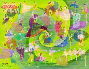 Vortice di danza vivace