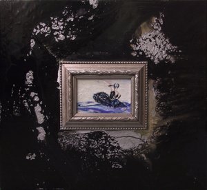 Prima ballerina I -cigno morente- (nera) da JuleSimo