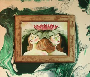 Ragazza delle ninfee -Simbolo dei gemelli-
