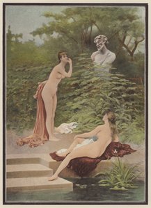Derisione, donne che fanno il bagno da Jules (after) Scalbert