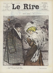 Sotto zero. Illustrazione per Le Rire