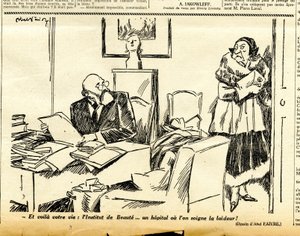 Candido, Satirico in N & B da Jules Abel Faivre