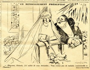 Candide, Satirico in N & B da Jules Abel Faivre