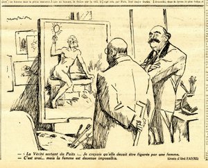 Candido, Satirico in N & B da Jules Abel Faivre