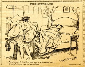 Candido, Satirico in N & B da Jules Abel Faivre