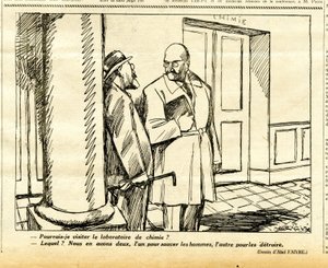 Candido, Satirico in B&N da Jules Abel Faivre