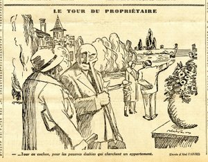 Candide, Satirico in N & B da Jules Abel Faivre