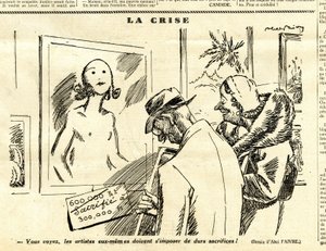 Candido, Satirico in N & B da Jules Abel Faivre
