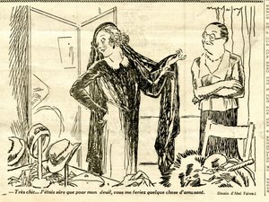 Candide, Satirico in N & B da Jules Abel Faivre