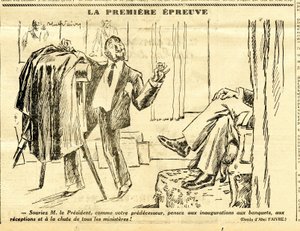 Candido, Satirico in N & B da Jules Abel Faivre