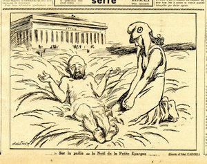 Candido, Satirico in N & B da Jules Abel Faivre